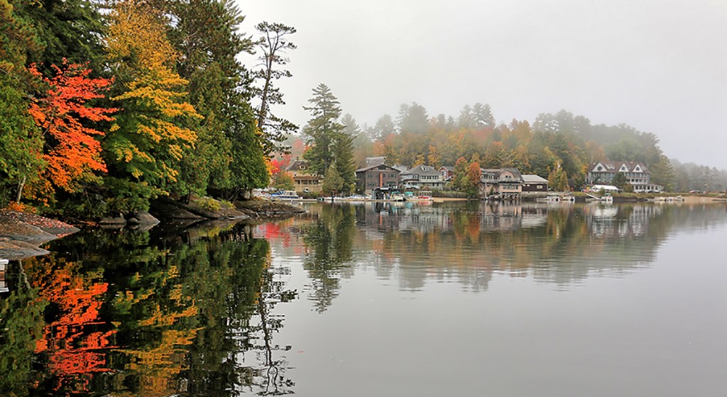 Long Lake NY fog